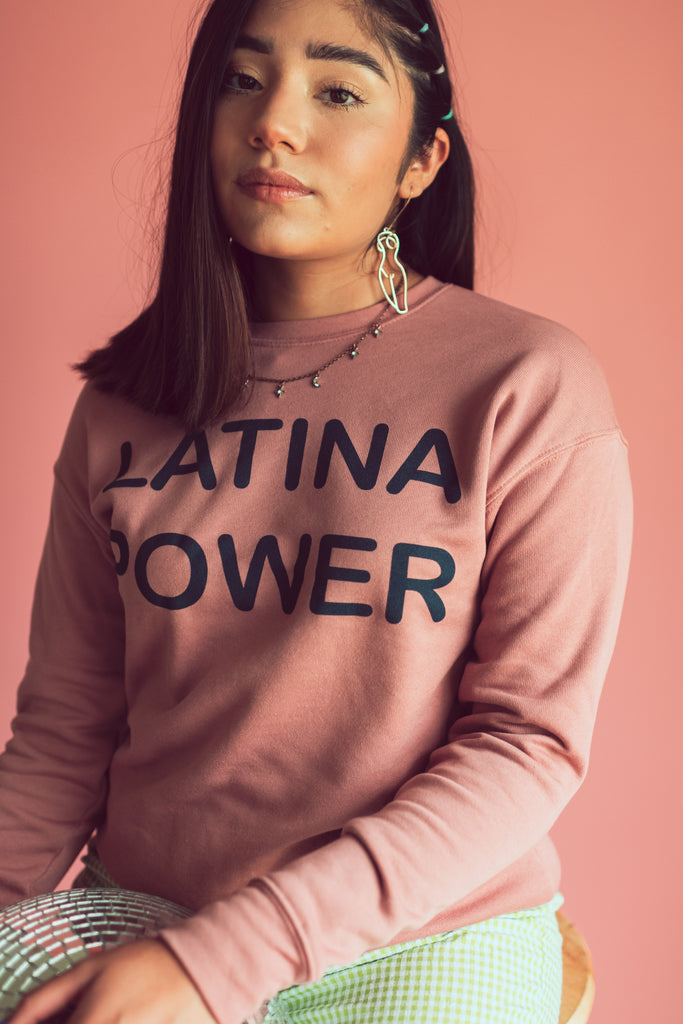 Latina Power Mauve Sweatshirt