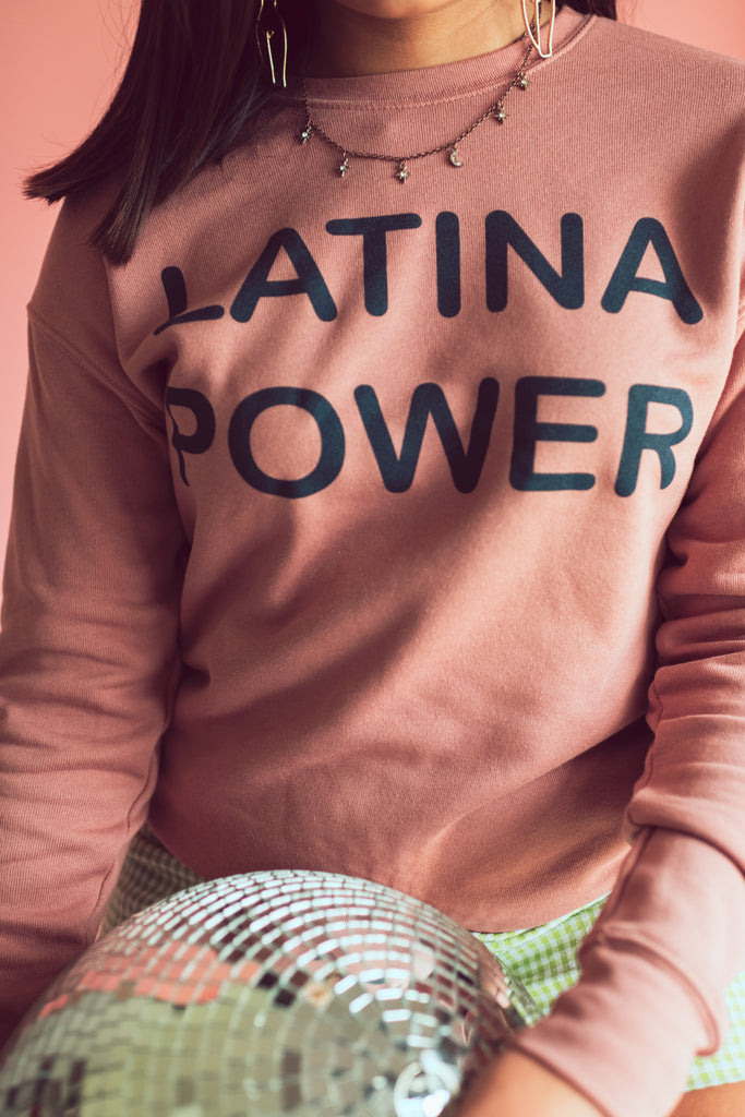 Latina Power Mauve Sweatshirt