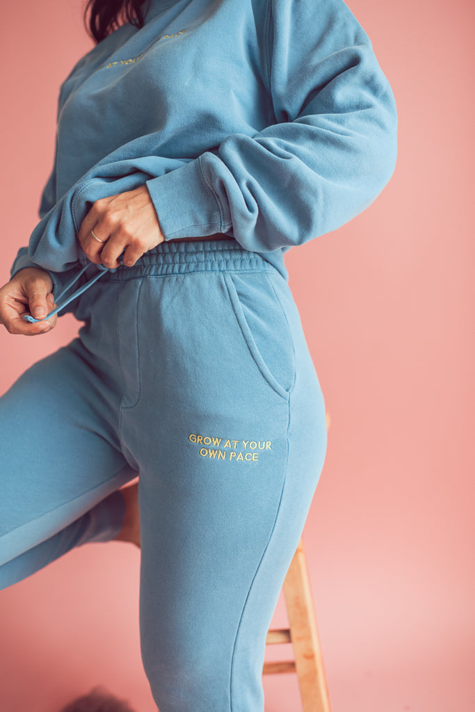 Grow At Your Own Pace Sweatpants.