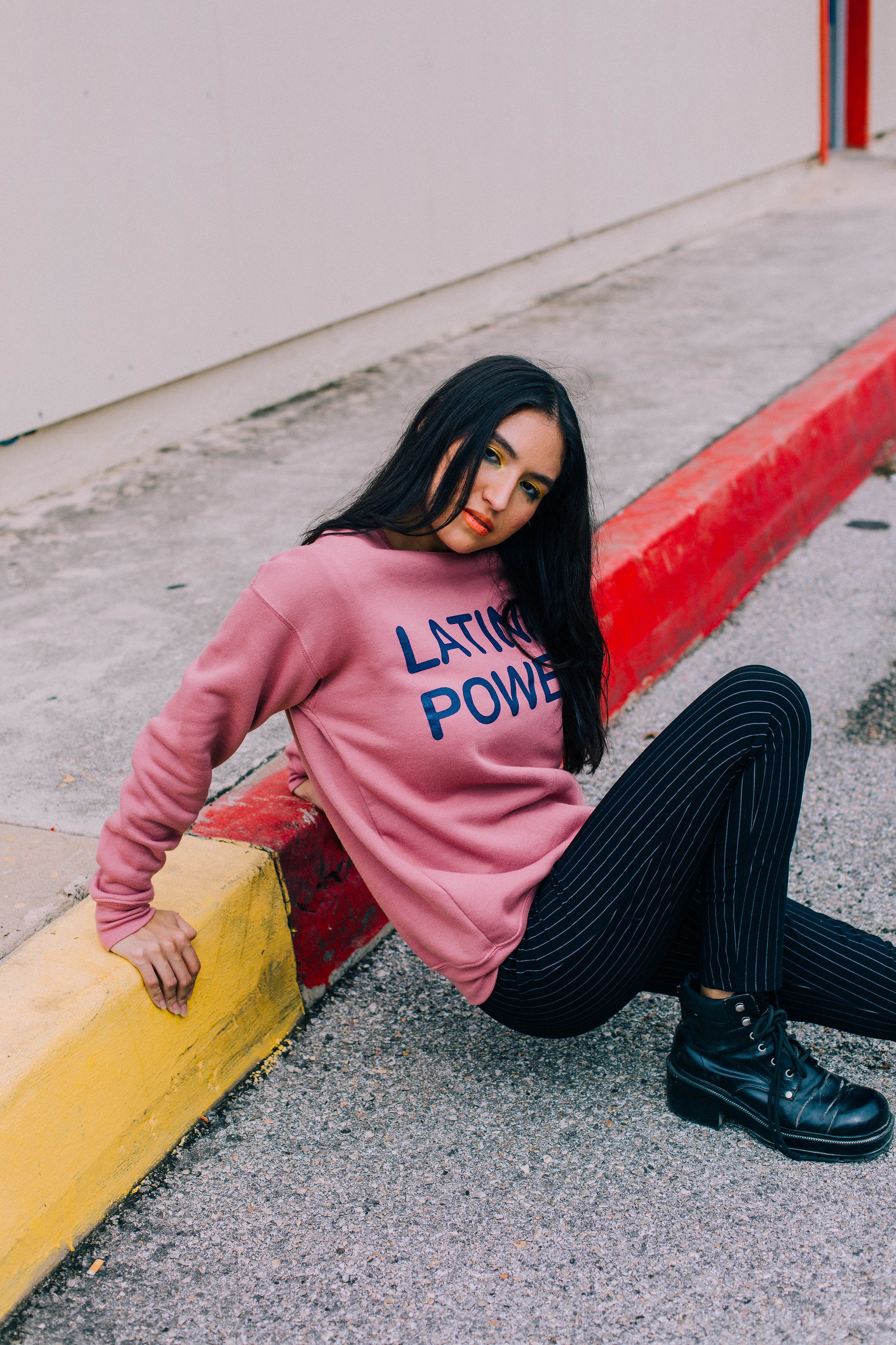 Latina Power Mauve Sweatshirt