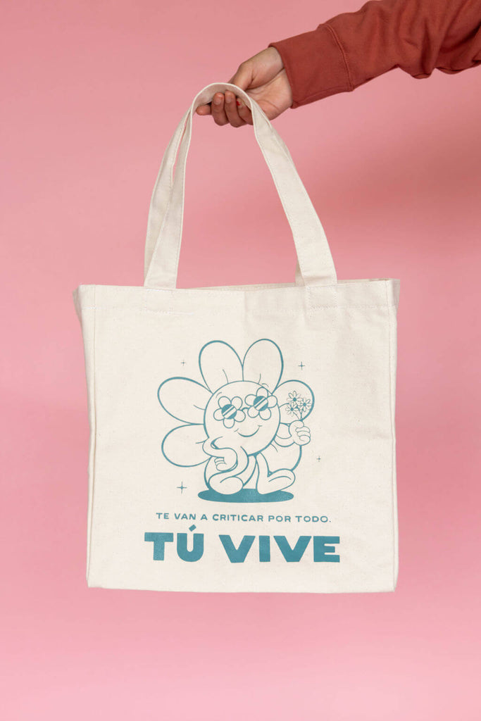 Tu Vive - Tote bag - Cool Daisy - Latina Enpowerment